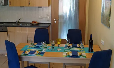 genug Platz für die ganze Familie beim Essen -2 Hochstühle für unsere kleinen Gäste sind auch vor Ort