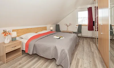 Schalfzimmer 1 im ersten Obergeschoss