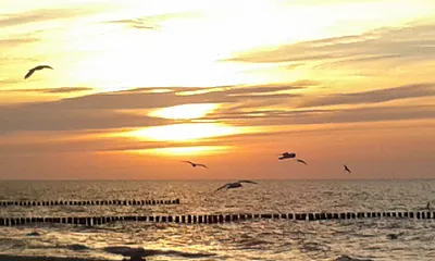 Abendstimmung am Strand