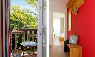  Balkon und Eingangsbereich