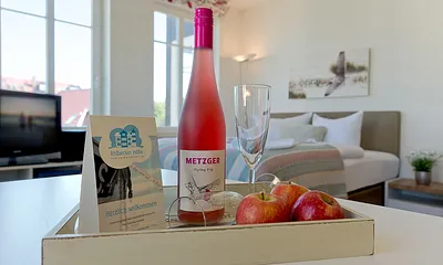 Wohn-, Koch- und Schlafbereich