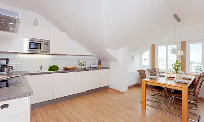 Koch- und Essbereich