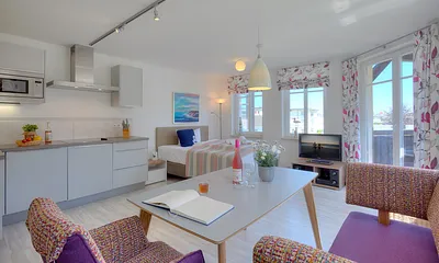 Ahlbecker Höhe - Urlaub strandnah, 1-Zimmer-Ferienwohnung (Sonnendeck)