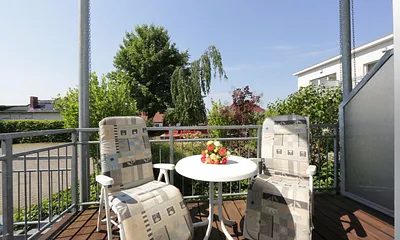 Balkon am Schlafzimmer