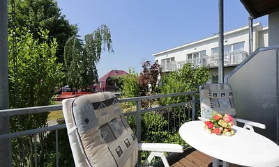 Balkon am Schlafzimmer