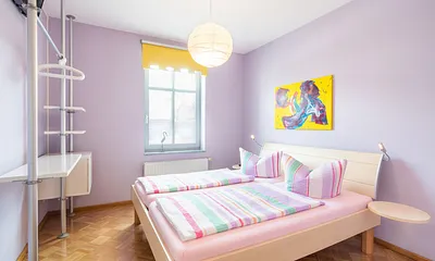 Schlafzimmer Whg 2 mit TV