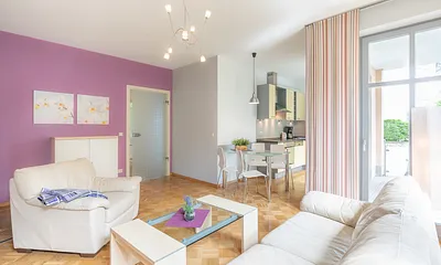 Wohnbereich / Küche