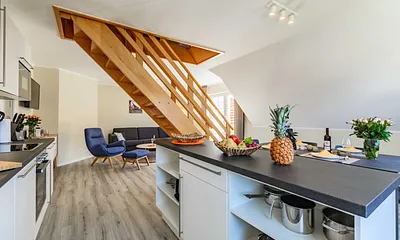 Küchenzeile für gemeinsames Kochen