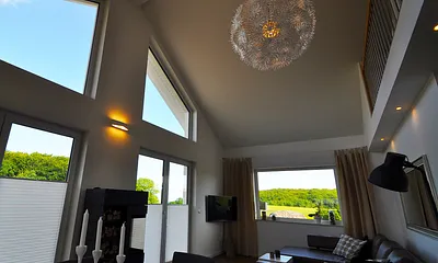 Blick ins Wohn- Esszimmer