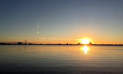 Blick nach Stralsund