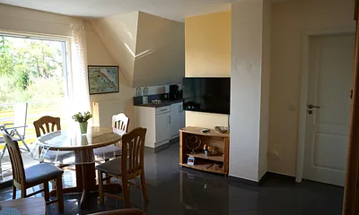 Wohnzimmer Balkonsicht