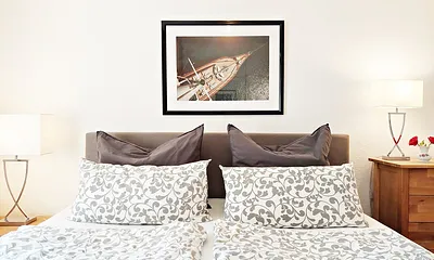 Gut schlafen im großen Boxspringbett