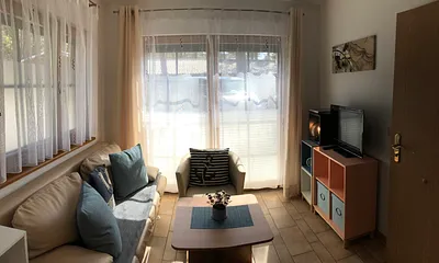 Ferienwohnung Zeltplatzstr. 10, 16/16a, 2-Zimmer-Ferienwohnung („Am Wald am Meer“ 16)