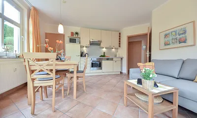 Wohnbereich mit offener Küche