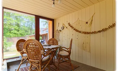 Wintergarten mit Sitzecke