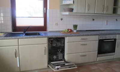 Küchenspüle + Spülmaschine