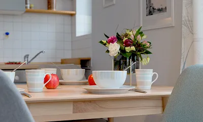 Ess- und Kochbereich