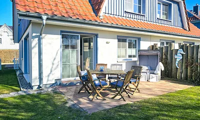 De lütte Ostseedrom, Terrasse, Garten