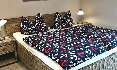 1. Schlafzimmer mit Doppelbett
