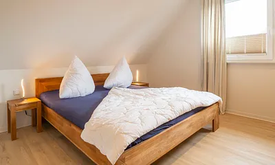 Doppelbett Naturholz / Eiche 180 x200