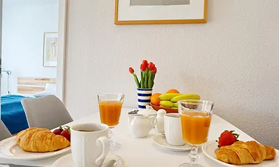 gemütlich frühstücken