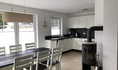 Essbereich mit Küche