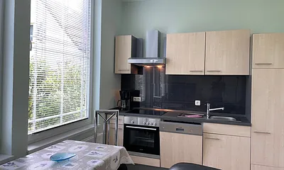 Küchenzeile im Wohnbereich