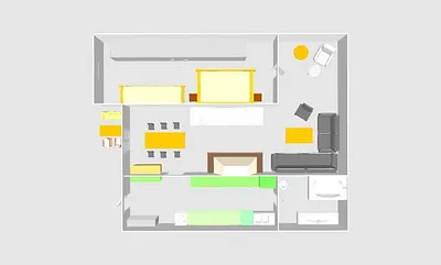 Grundriss Fewo Heimathafen