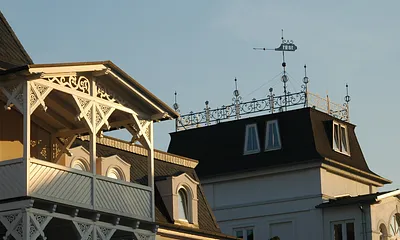 Bäderarchitektur in Binz.