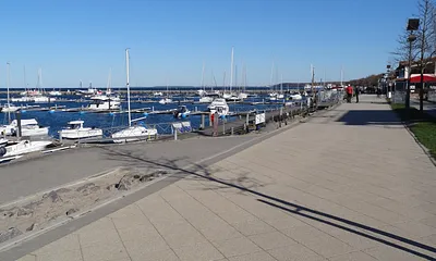 Bummelmeile am Yachthafen