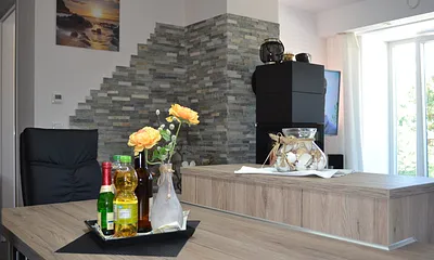 Wohnbereich mit Küche