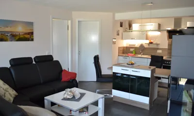 Wohnbereich mit Küche