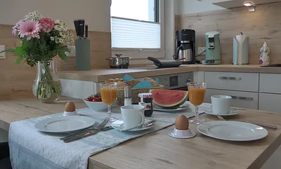 Der Tisch ist schon mal gedeckt