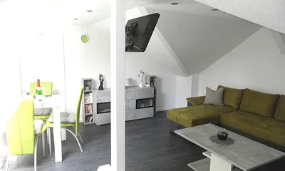 Wohnzimmer mit Smart-TV