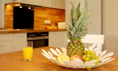 Küche mit Essbereich