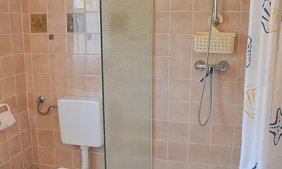 Bad mit Dusche und WC (2. Ansicht)
