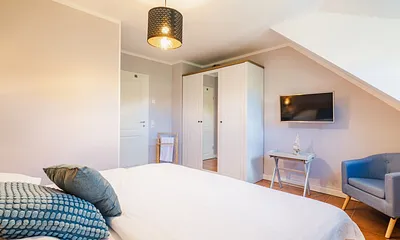 Alle Schlafzimmer sind mit TV ausgestattet