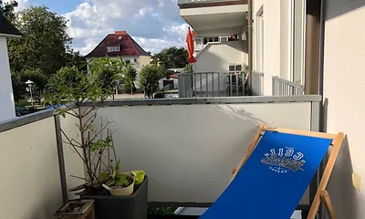 ...mit Blick auf die Strandstraße