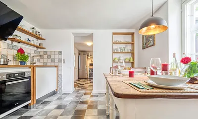 altes Schifferhaus Paries, 3-Zimmer-Ferienwohnung (altes Schifferhaus Paries)