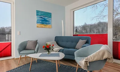 Villa Bergfrieden Terrassenhaus, 3-Zimmer-Ferienwohnung (Ferienwohnung T4)