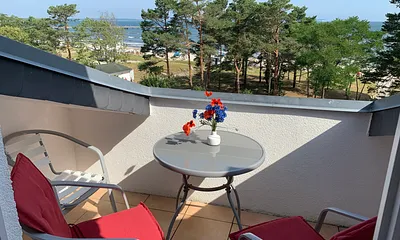 Aparthotel Ostsee (mit Meerblick), 1-Zimmer-Ferienwohnung ("Strandglück" Meerblick)