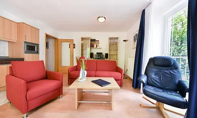 Wohnbereich mit Küchenzeile