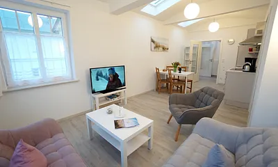 gemütliche Fernsehecke