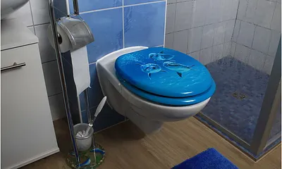 Bad mit WC und Dusche