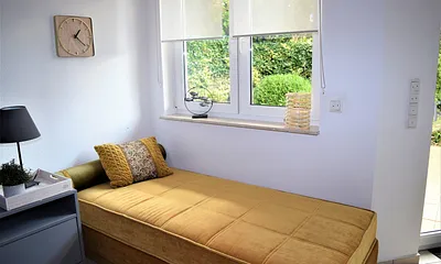 Recamiere im Wohnzimmer