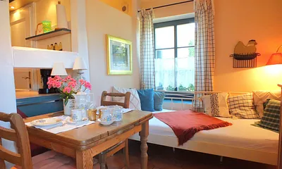 Essbereich und Tagessofa