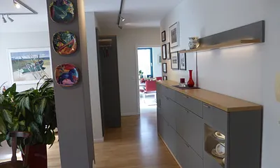 Flur und Wohnbereich