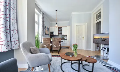 Wohnbereich mit offener Küche