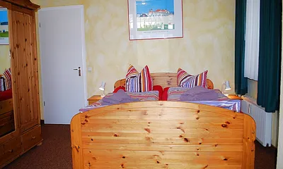 Schlafen im gemütlichen Doppelbett