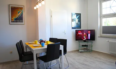 Blick auf den Essplatz